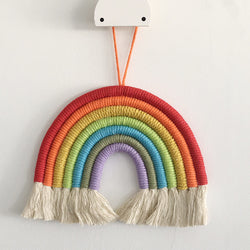 Nordic Kids Room Rainbow Hanging Decoration Rainbow Wall Hanging Decor