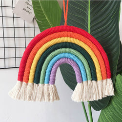 Nordic Kids Room Rainbow Hanging Decoration Rainbow Wall Hanging Decor