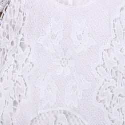 Baby Lace Ruffle Romper