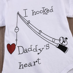 I Hooked Daddy Onesie