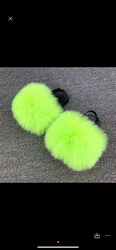 Kids Faux Fur Sandals