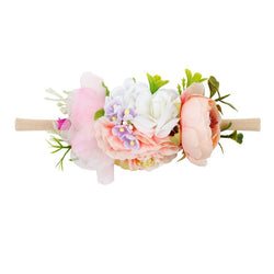 Baby Flower Nylon Hair Bands