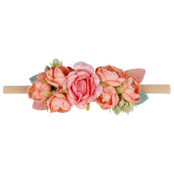 Baby Flower Nylon Hair Bands