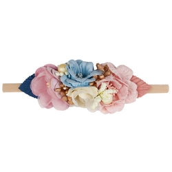 Baby Flower Nylon Hair Bands