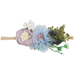 Baby Flower Nylon Hair Bands