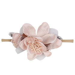 Baby Flower Nylon Hair Bands