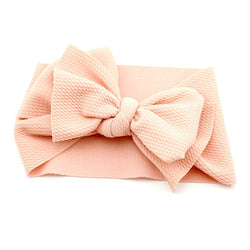 Adjustable Big Bow Headwrap Baby Headband