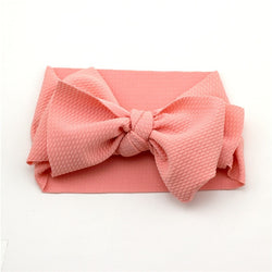 Adjustable Big Bow Headwrap Baby Headband