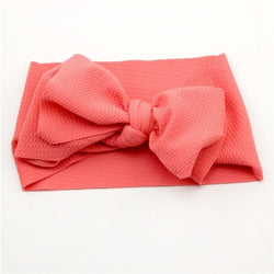 Adjustable Big Bow Headwrap Baby Headband