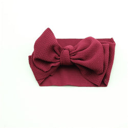 Adjustable Big Bow Headwrap Baby Headband