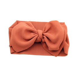 Adjustable Big Bow Headwrap Baby Headband