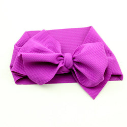 Adjustable Big Bow Headwrap Baby Headband