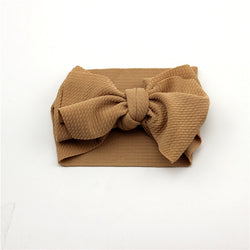 Adjustable Big Bow Headwrap Baby Headband