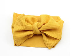 Adjustable Big Bow Headwrap Baby Headband