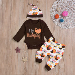 Baby My Thanksgiving Romper