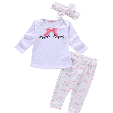 Baby Girl Eyelashes Outfit