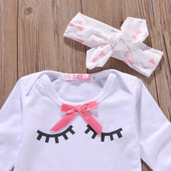 Baby Girl Eyelashes Outfit