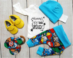 Baby Boy "Daddy's Little Superhero" Outfit