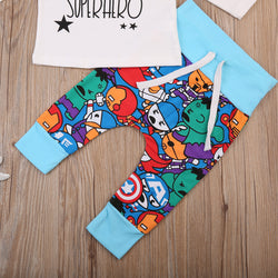 Baby Boy "Daddy's Little Superhero" Outfit