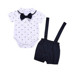 Baby Boy Short Sleeve Romper Clothes