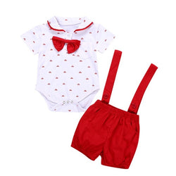 Baby Boy Short Sleeve Romper Clothes