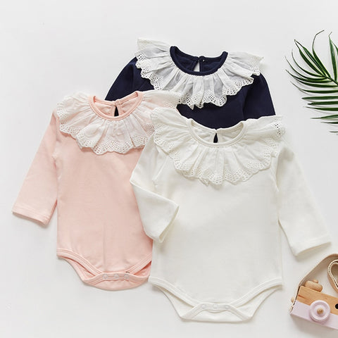 Baby Girl Long Sleeve Romper