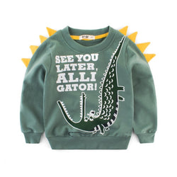 Kids Animal Printed Sweatshirt