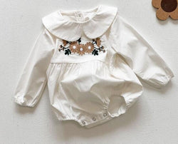 Baby Girl Long Sleeve Romper