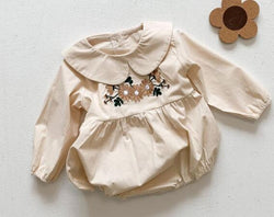 Baby Girl Long Sleeve Romper