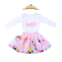 Baby Girl First Birthday Outfit