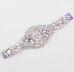 Baby Girl Faux Pearls Rhinestone Headband