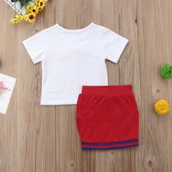 Baby Girl Uniform Bow Tie Clothes