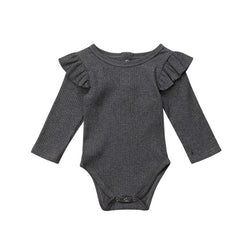 Baby Girl Long Fly Sleeve Romper