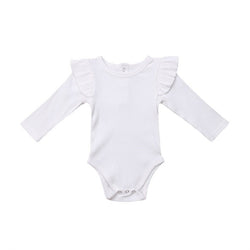 Baby Girl Long Fly Sleeve Romper