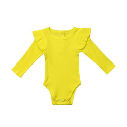 Baby Girl Long Fly Sleeve Romper