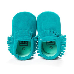 Baby Suede Leather Moccasins Shoes