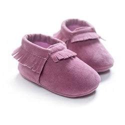 Baby Suede Leather Moccasins Shoes