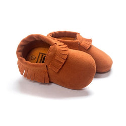 Baby Suede Leather Moccasins Shoes