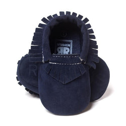 Baby Suede Leather Moccasins Shoes