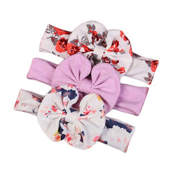 3 Pcs/Set Floral Headband