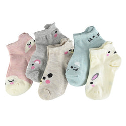 5 Pairs Soft Cotton Kids Spcks