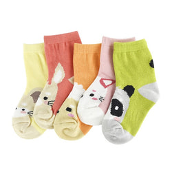 5 Pairs Soft Cotton Kids Spcks