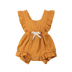 Baby Girl Ruffle Jumpsuit