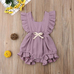 Baby Girl Ruffle Jumpsuit