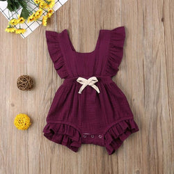 Baby Girl Ruffle Jumpsuit